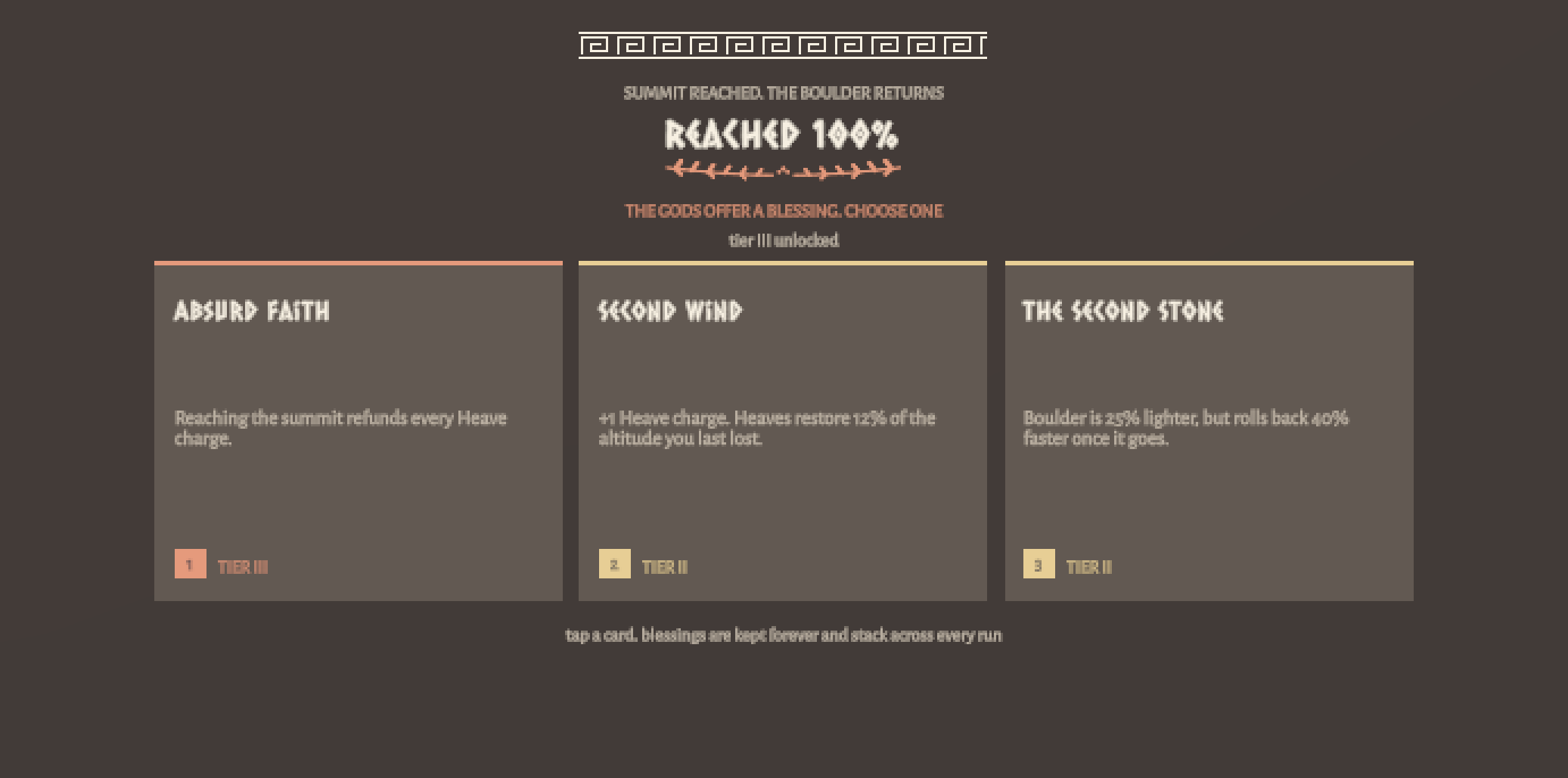 Reaching 100%